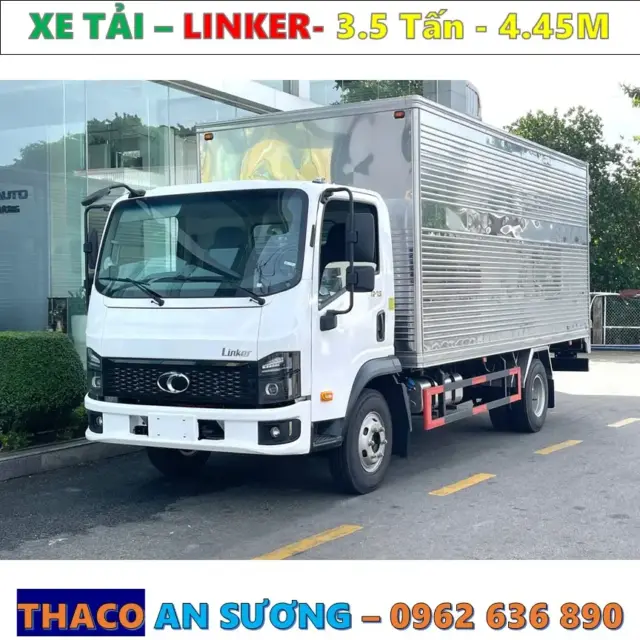 Xe tải Thaco Linker T2-7.5 Thùng Kín Tải 3.49 Tấn