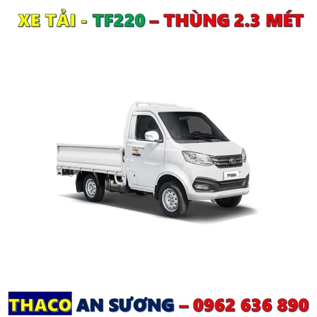 Alternative view of Thaco Frontier TF220 Thùng Lửng Tải Trọng 990kg