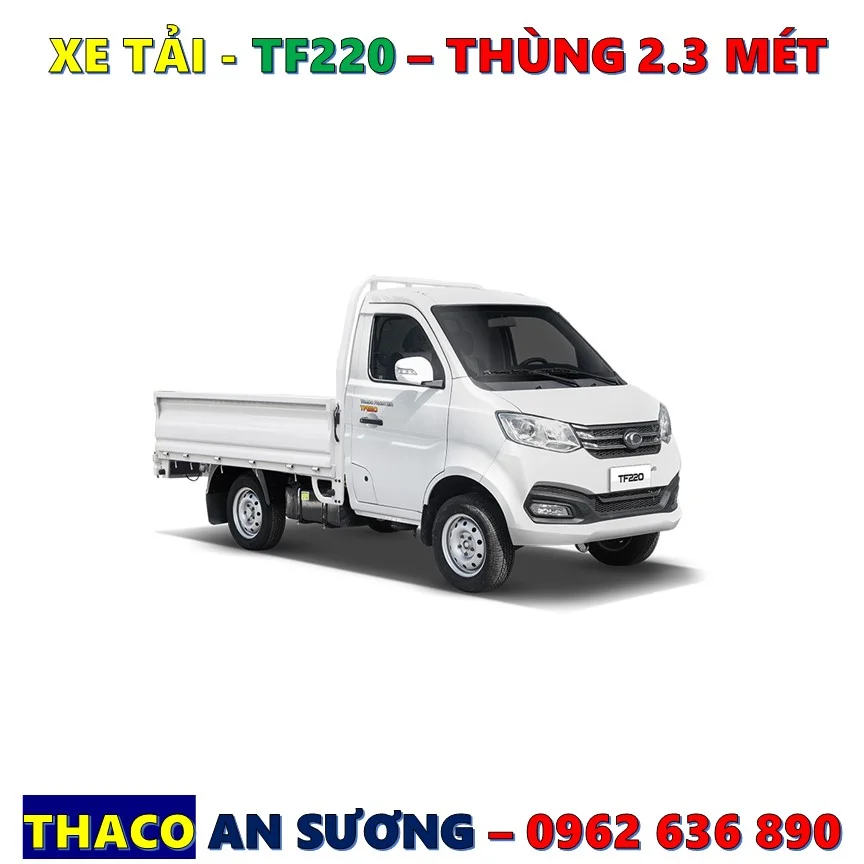 Thaco Frontier TF220 Thùng Lửng Tải Trọng 990kg - Ảnh 2