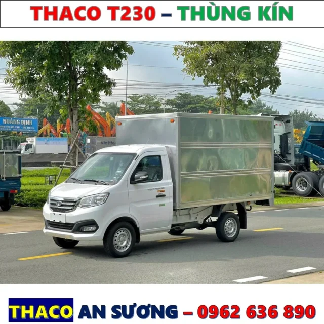 Thaco Frontier TF230 Thùng Kín Tải 920kg