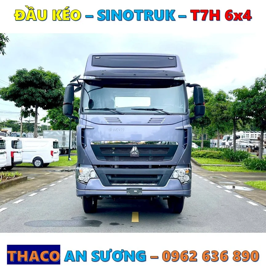 Xe Đầu Kéo Sinotruk T7H 6x4 (2 Cấp) Phân Phối Bởi Thaco - Ảnh 5